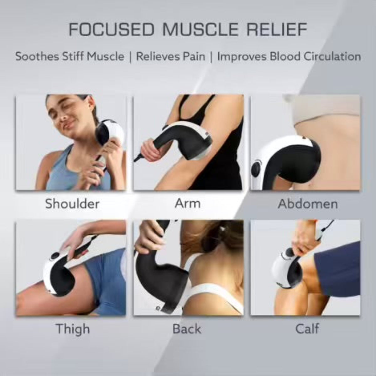 AGARO Atom Plus Handheld Full Body Massager