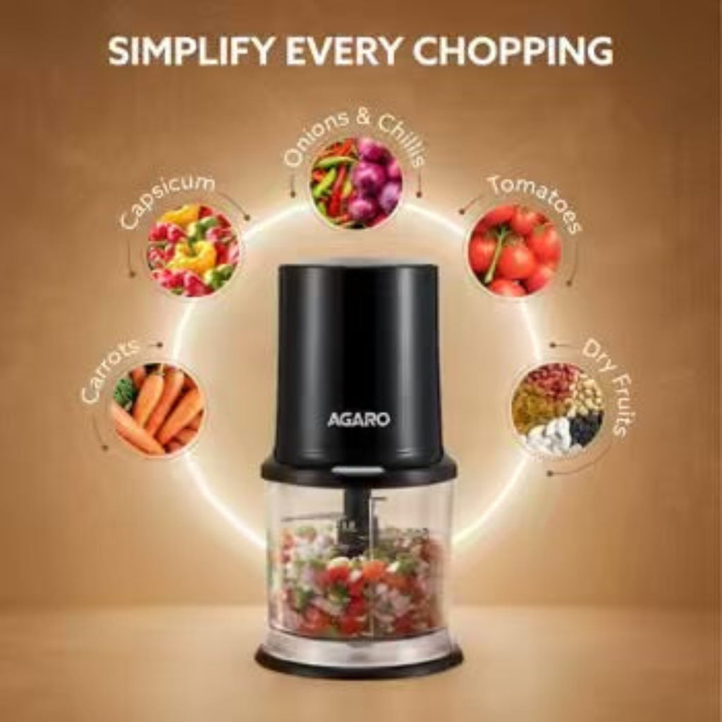 AGARO Elegant Vegetable Chopper 400 Watts