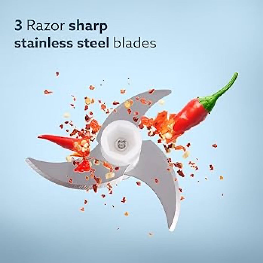 AGARO Elite Rechargeable Mini Electric Chopper