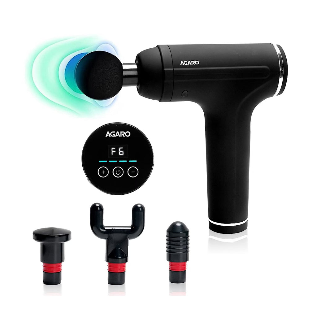 AGARO Galaxy Gun Massager 4 Heads