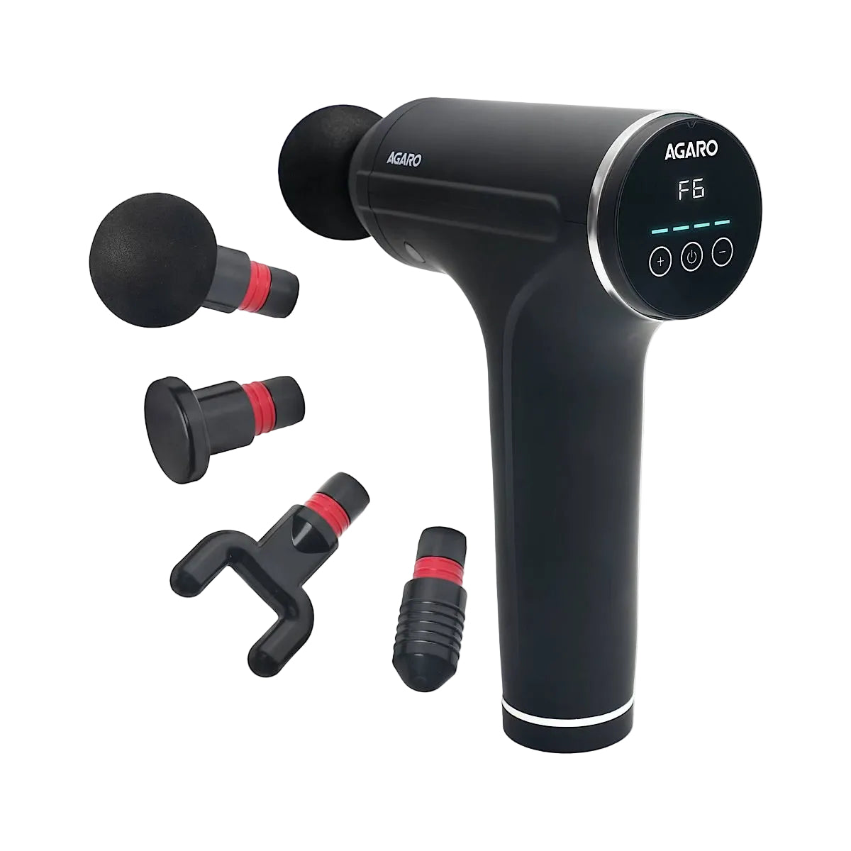 AGARO Galaxy Gun Massager 4 Heads