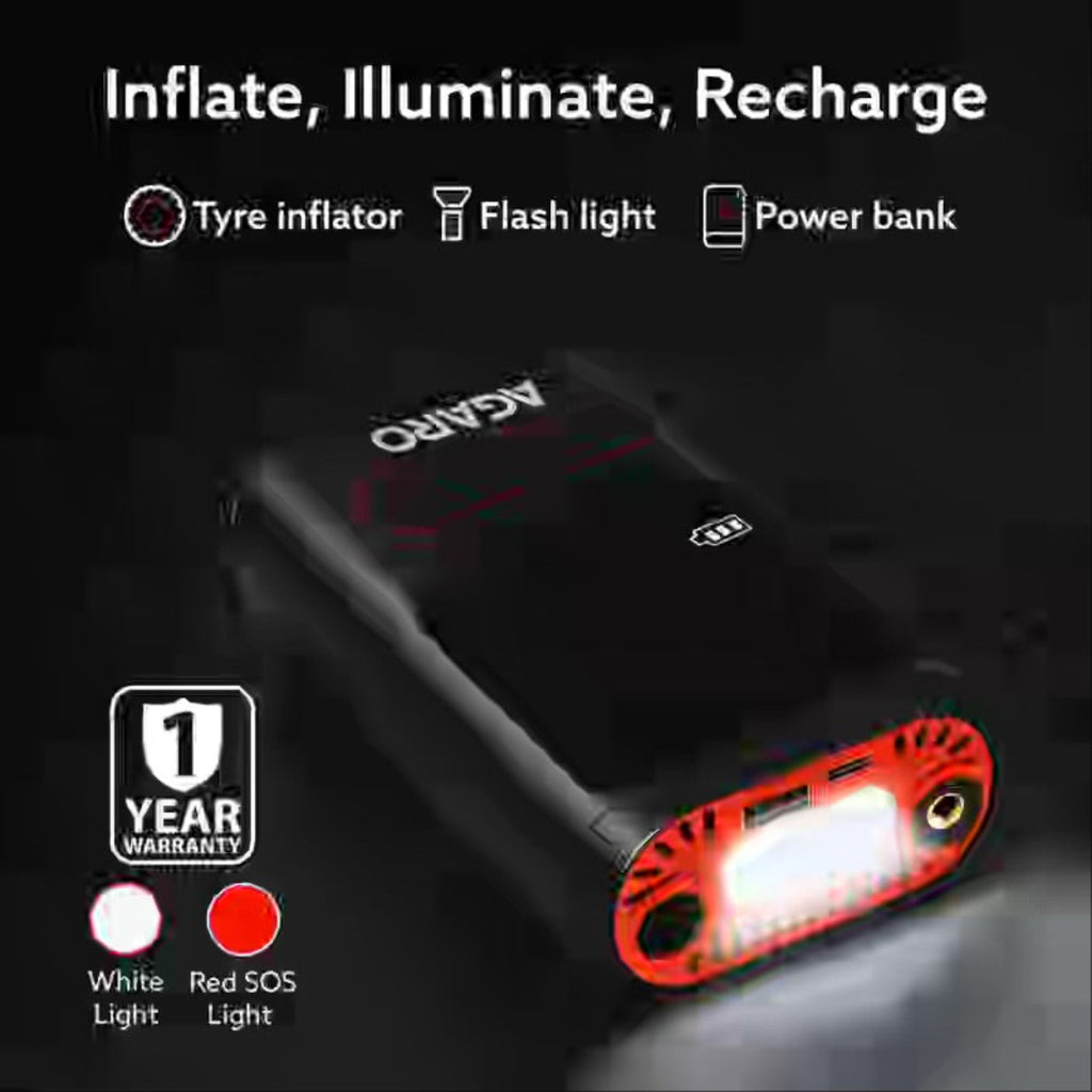 AGARO Galaxy Portable Tyre Inflator