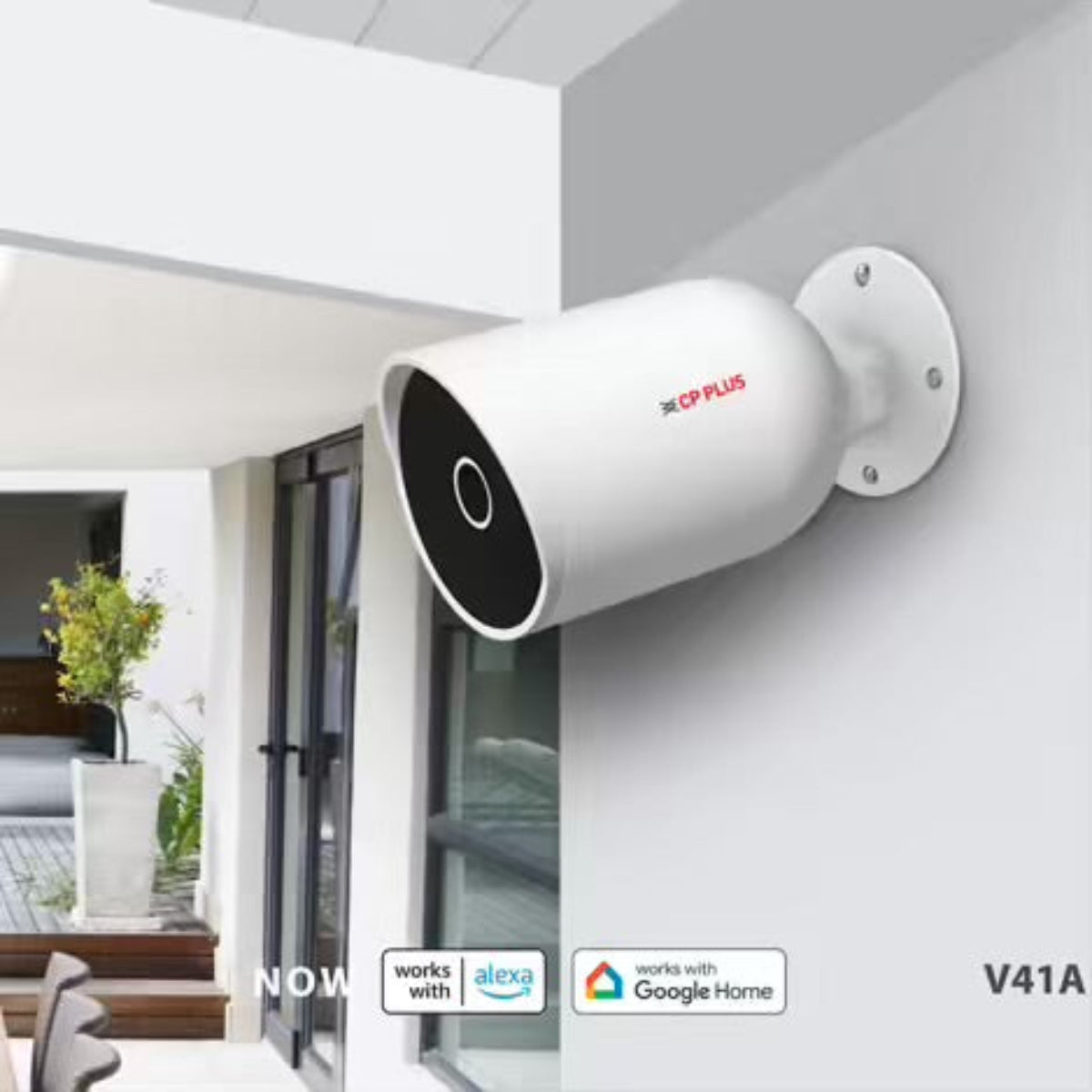 CP PLUS Ezykam HD WiFi CCTV Security Camera V41A