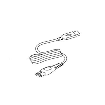 Philips Trimmer USB A Cable 2P 2W23 BK 0M92 Salom