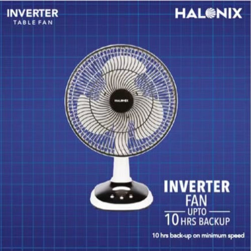 Halonix Inverter Rechargeable 300mm Table Fan