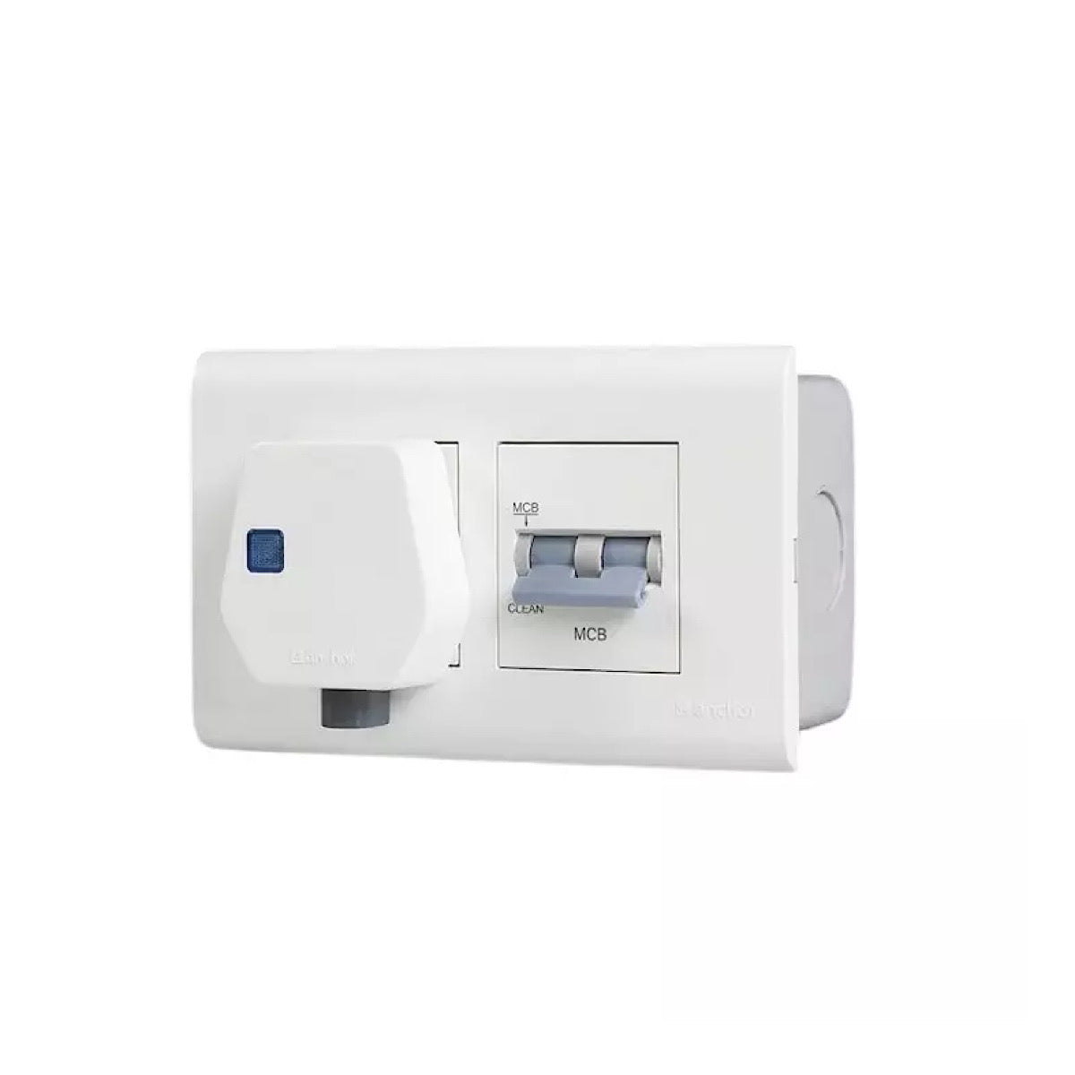 Havells 4M Combined Box with Double Pole MCB