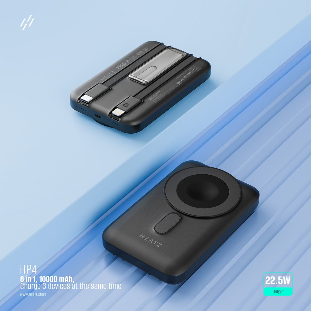 Heatz Power Bank 6 in 1 22.5W 10K HP4