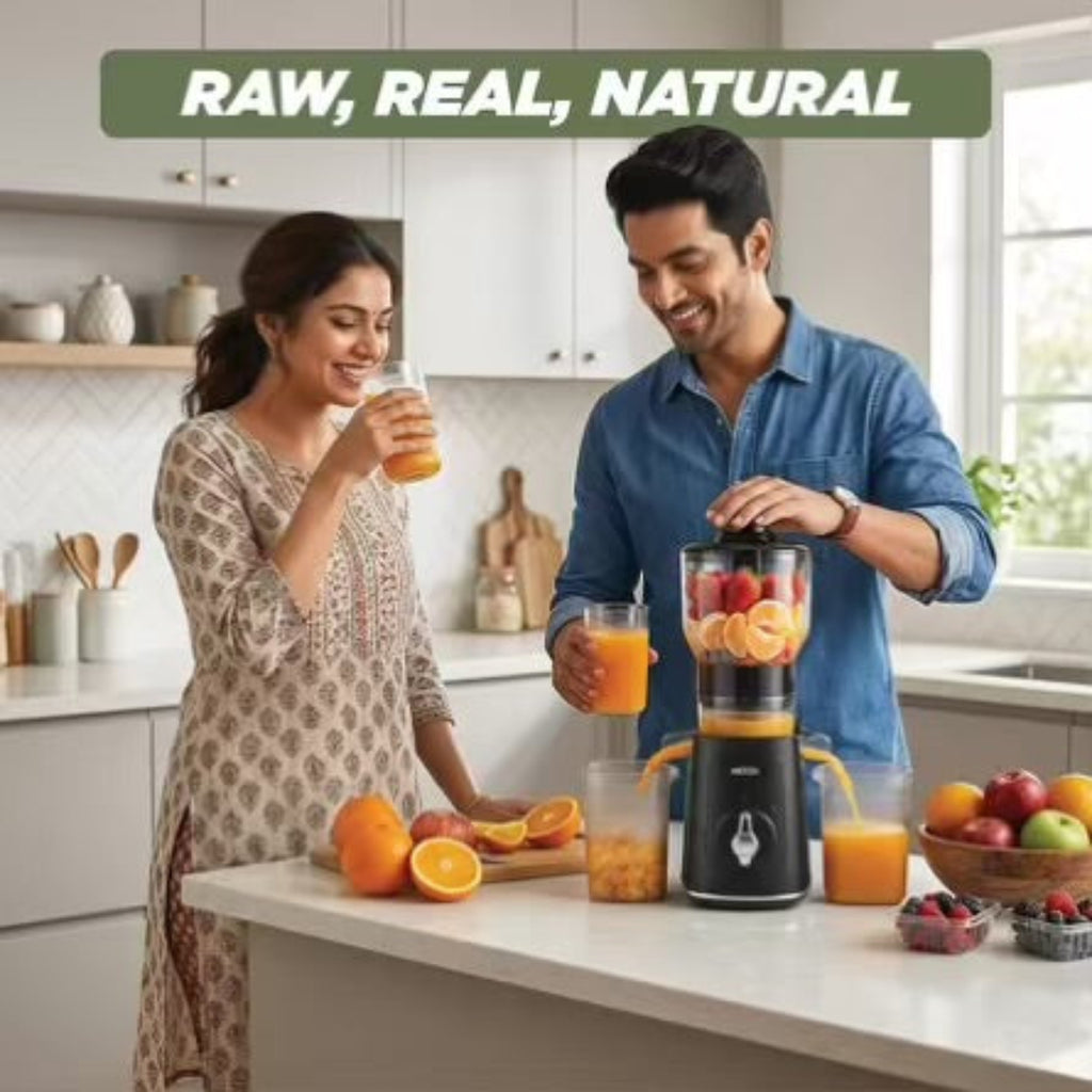 MILTON Fresh Press Slow Juicer 150W-4
