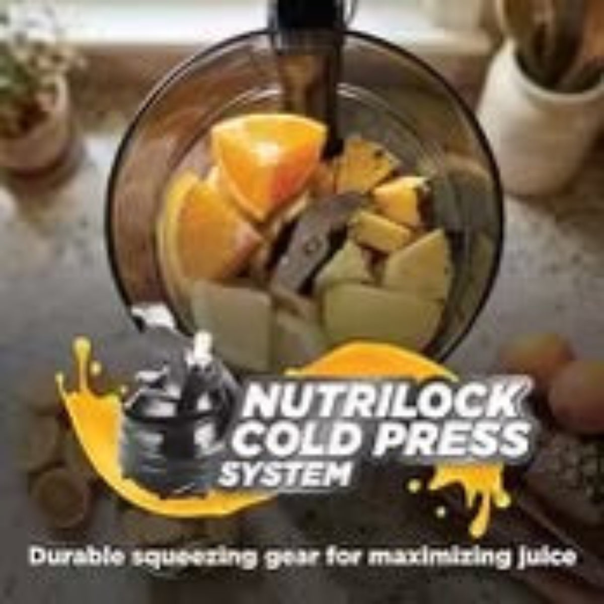 MILTON Fresh Press Slow Juicer 150W-6