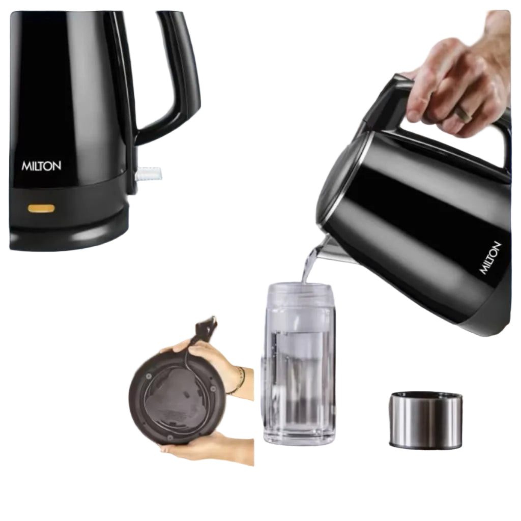 MILTON Riga Stainless Steel Electric Kettle 1.5L-