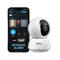 Qubo Smart 360° 3MP Wi-Fi Indoor Home Security Camera