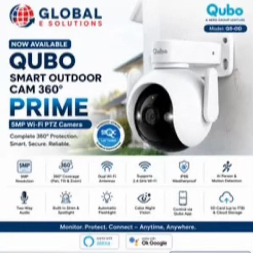 Qubo Smart Outdoor Camera 360° Prime 5MP-2