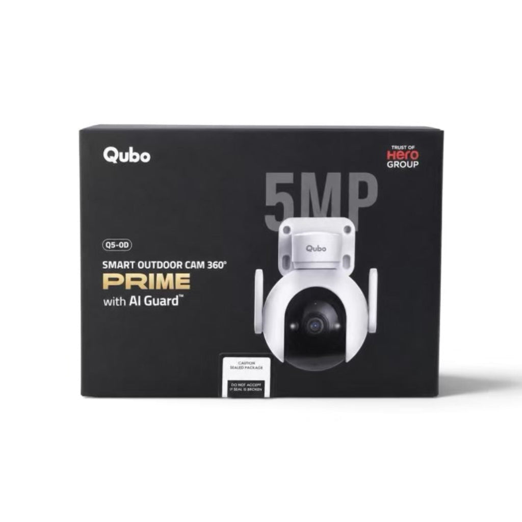 Qubo Smart Outdoor Camera 360° Prime 5MP