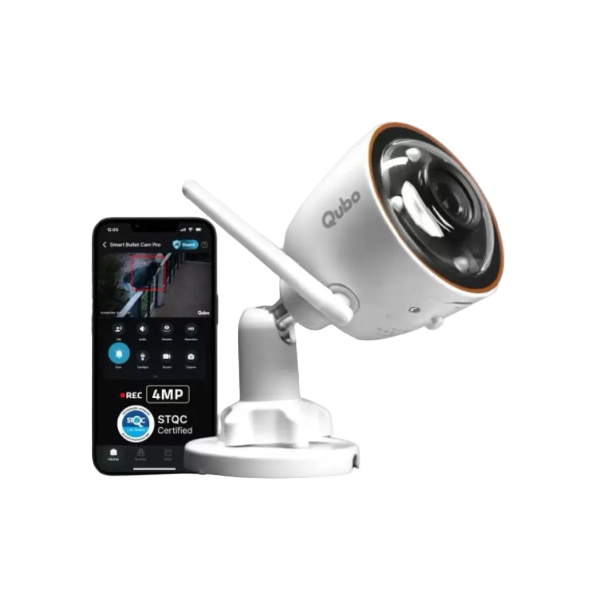 Qubo WiFi Smart Bullet Camera Pro 4mp-2
