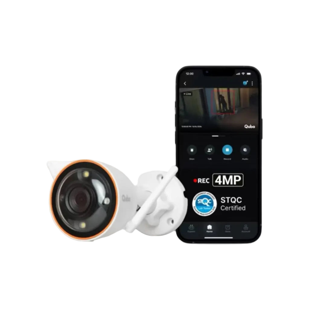 Qubo WiFi Smart Bullet Camera Pro 4mp