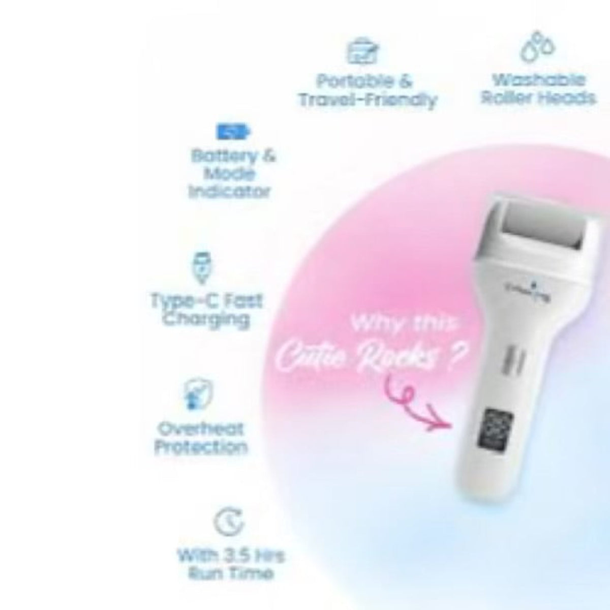 Urban Yog Callus Remover Foot Scrubber For Dead Skin