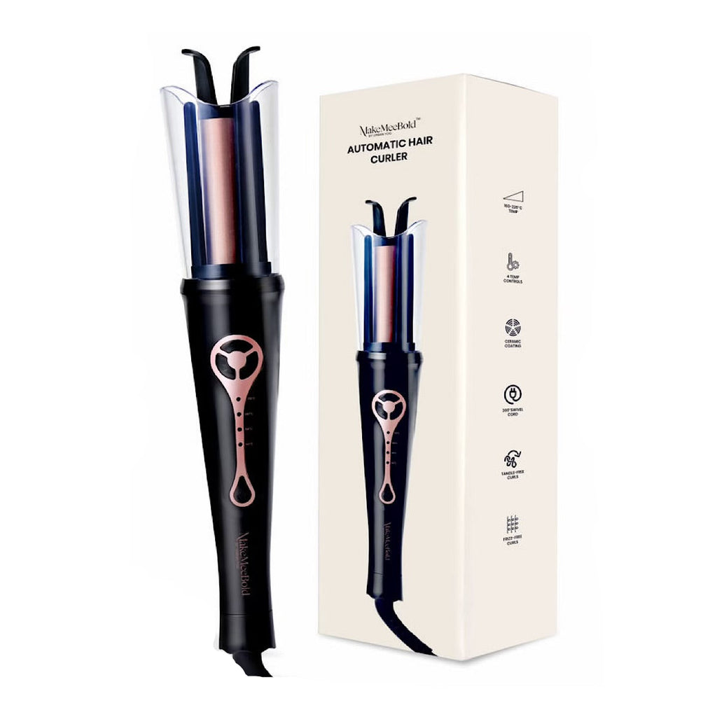 Urban yog MakeMeeBold Automatic Hair Curler Easy Two-Way Curling Iron