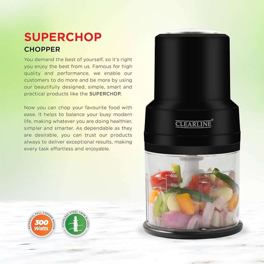Clearline SuperChop 300W Electric Chopper