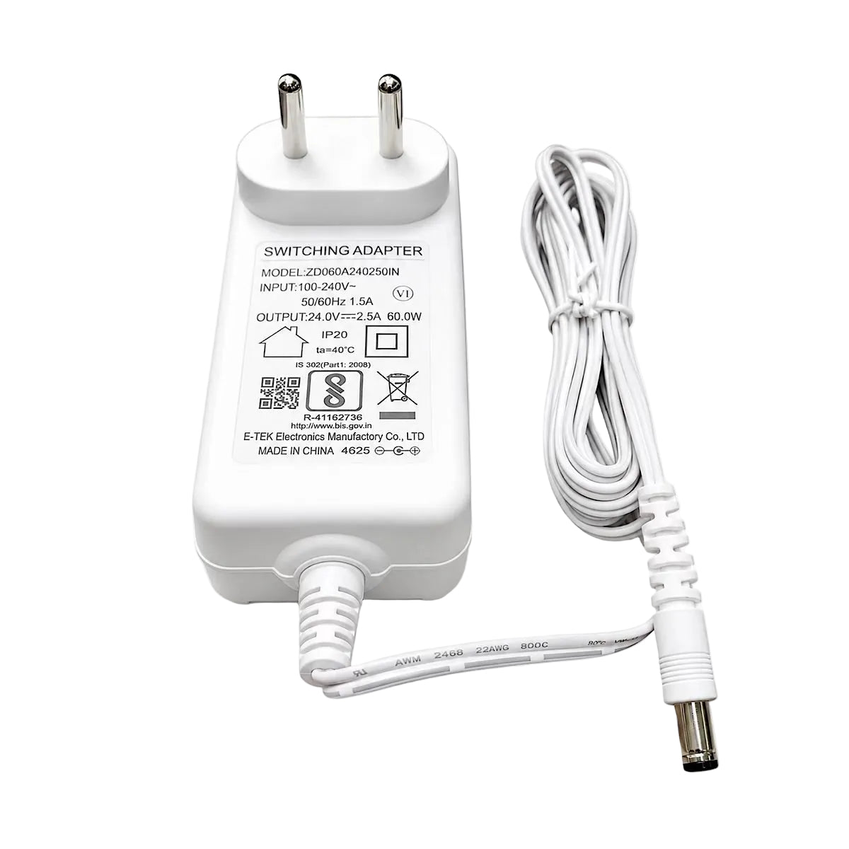 Philips Air Purifier Power Adapter 24V 2A for Model AC3220/60