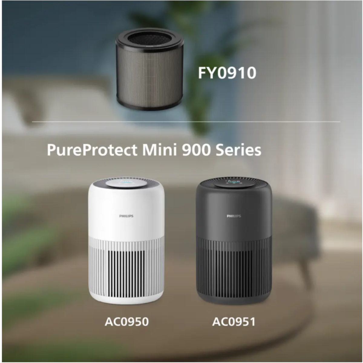 Philips FY0910/30 HEPA Nano Protect Active carbon Filter for AC0950 / AC0951