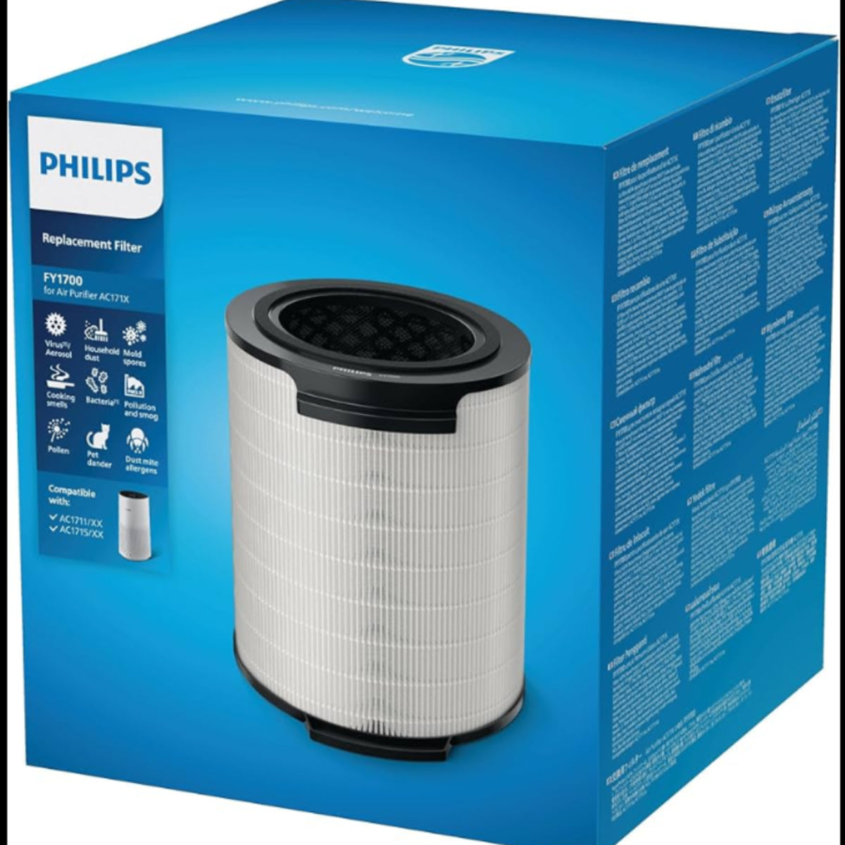 Philips FY1700/30 Hepa Filter for Air Purifier AC1711 AC1715