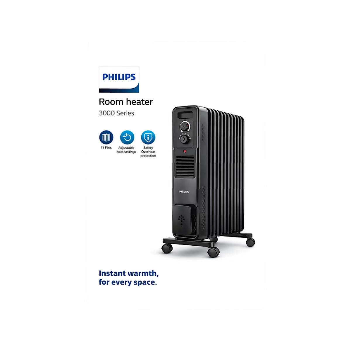 Philips OFR 11 Fin Oil Heater CX3011/01