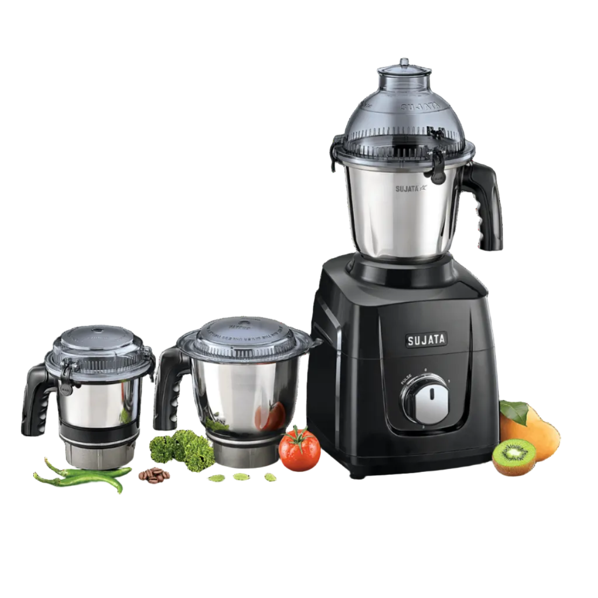 Sujata Mixer Grinder MG02 (Black) 1000W